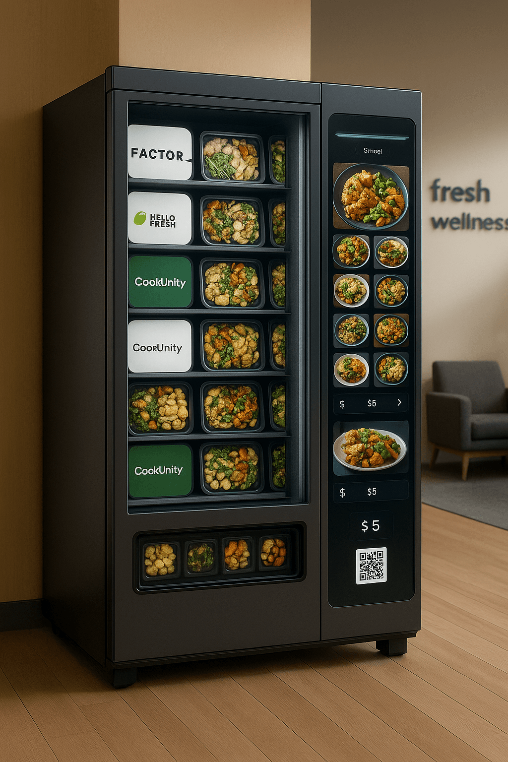 Meals On Demand Vending Concept #1