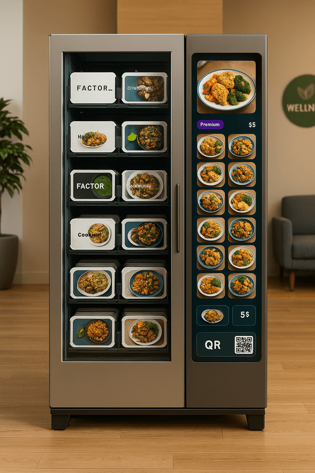Meals On Demand Vending Concept #3